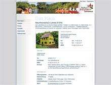 Tablet Screenshot of lahntalhaus.de